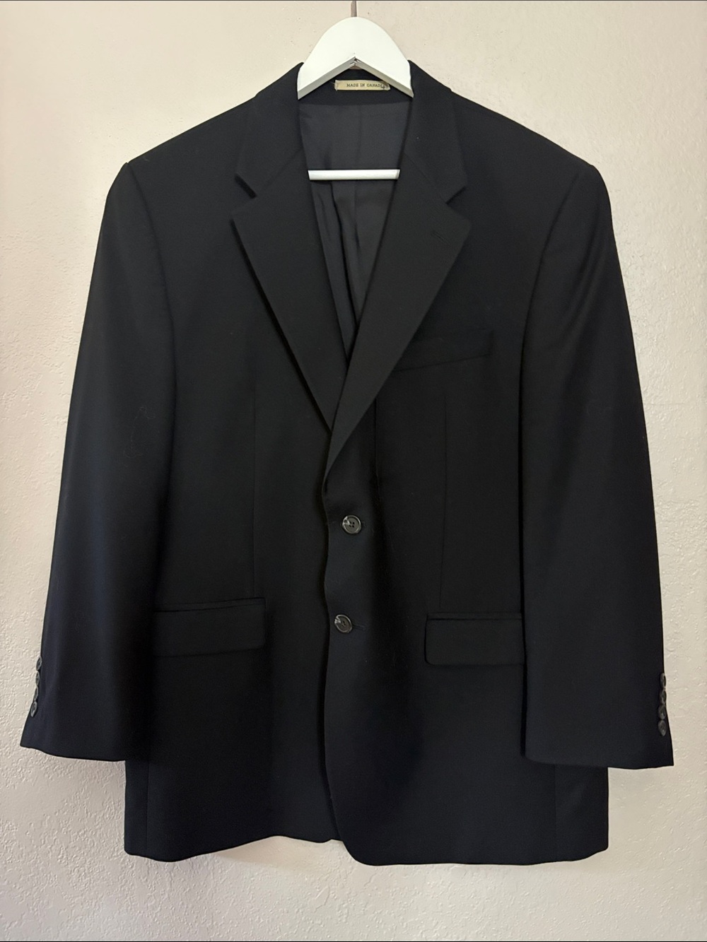 Lauren Ralph Lauren for Academy Award Clothing Black Blazer 46 chest